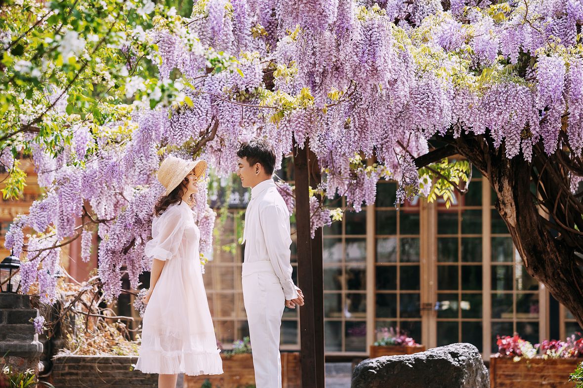 【揭秘克洛伊美學】四十六期 春日花季唯美婚紗照