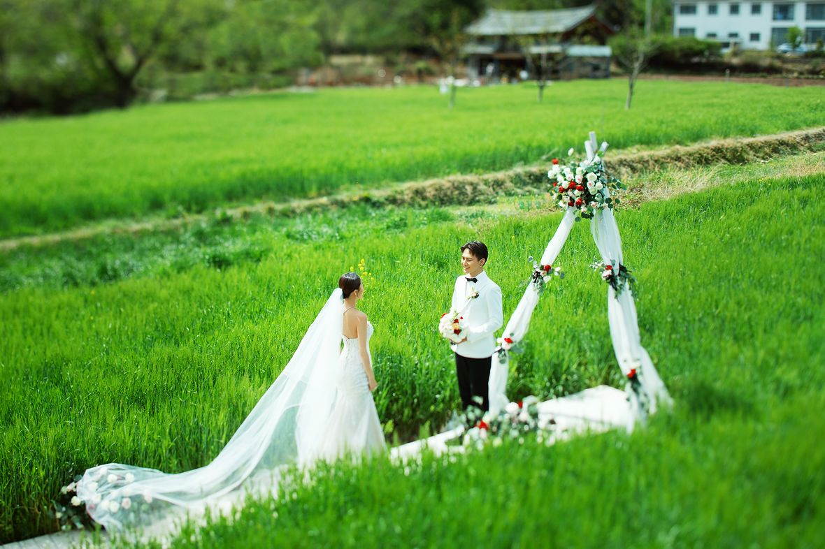 【揭秘克洛伊美學】五十二期 麥田婚禮&田園假日下午茶婚紗照