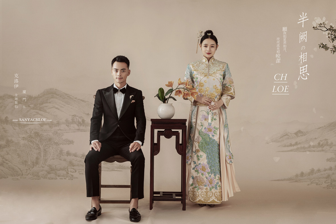【揭秘克洛伊美學】八十六期 揭秘工筆畫風格婚紗照